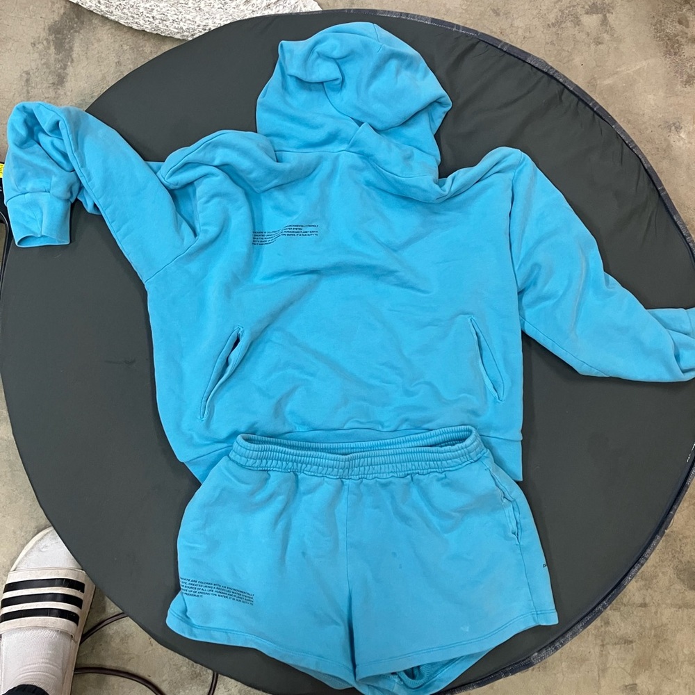 PANGAIA Women's DNA Soft Organic Cotton Hoodie and Shorts
